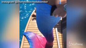 Diletta Leotta si trasforma in "sirena" e fa impazzire il web