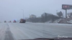 Usa, tempeste di neve nel Midwest